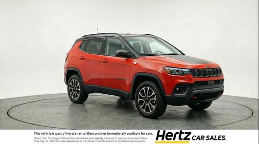 Red Hot Pearlcoat 2025 Jeep Compass Trailhawk