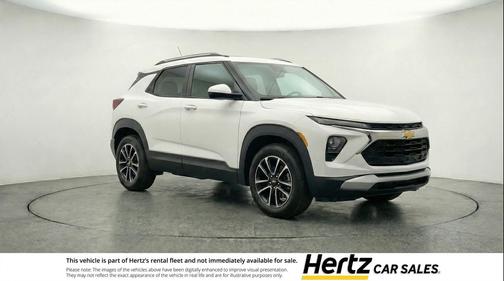 Summit White 2025 Chevrolet Trailblazer LT