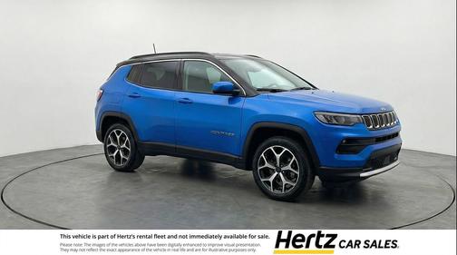 Hydro Blue Pearlcoat 2025 Jeep Compass Limited