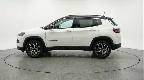Bright White Clearcoat 2025 Jeep Compass Limited
