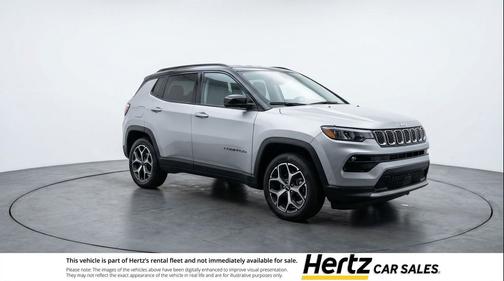 Silver Zynith Metallic Clearcoat 2025 Jeep Compass Limited