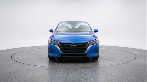 Electric Blue Metallic 2025 Nissan Sentra SV