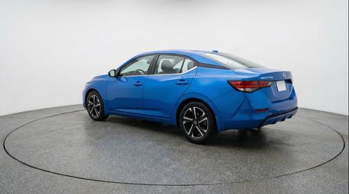 Electric Blue Metallic 2025 Nissan Sentra SV