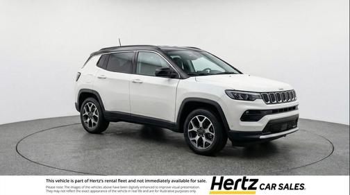 Bright White Clearcoat 2025 Jeep Compass Limited