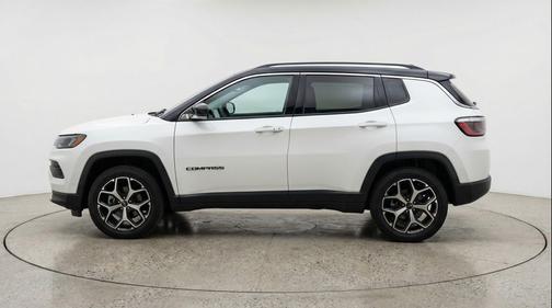 Bright White Clearcoat 2025 Jeep Compass Limited