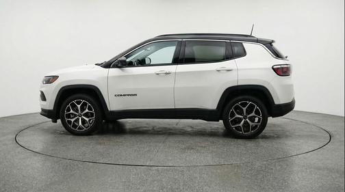 Bright White Clearcoat 2025 Jeep Compass Limited