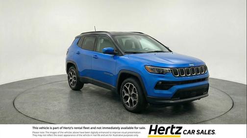 Hydro Blue Pearlcoat 2025 Jeep Compass Limited