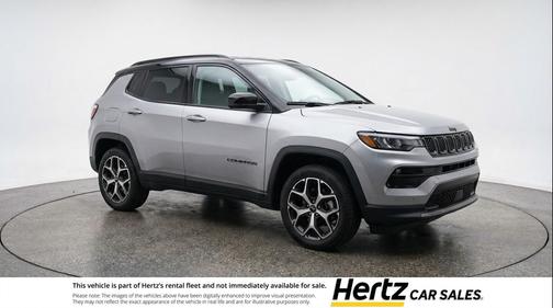 Silver Zynith Metallic Clearcoat 2025 Jeep Compass Limited
