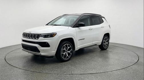 Bright White Clearcoat 2025 Jeep Compass Limited