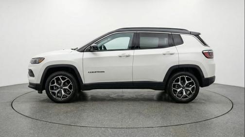 Bright White Clearcoat 2025 Jeep Compass Limited