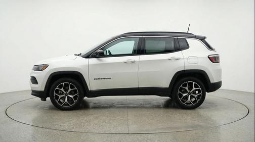 Bright White Clearcoat 2025 Jeep Compass Limited