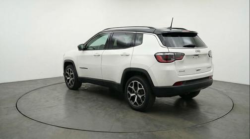 Bright White Clearcoat 2025 Jeep Compass Limited