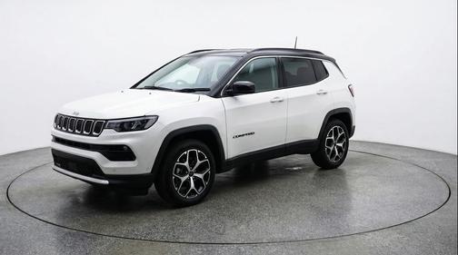 Bright White Clearcoat 2025 Jeep Compass Limited