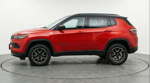 Red Hot Pearlcoat 2025 Jeep Compass Trailhawk