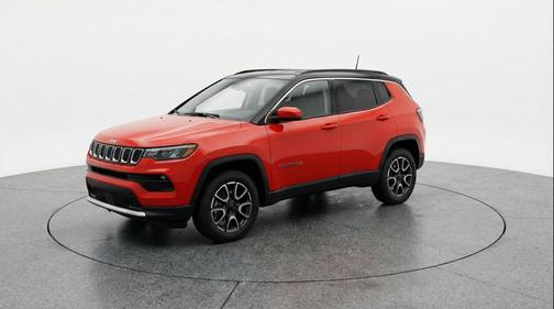 Red Hot Pearlcoat 2025 Jeep Compass Trailhawk