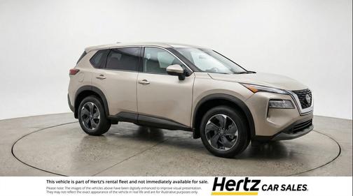 Baja Storm Metallic 2025 Nissan Rogue SV