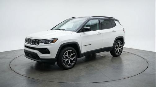 Bright White Clearcoat 2025 Jeep Compass Limited