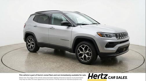 Silver Zynith Metallic Clearcoat 2025 Jeep Compass Limited