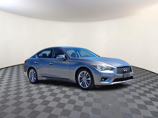 Graphite Shadow 2018 INFINITI Q50 3.0t LUXE