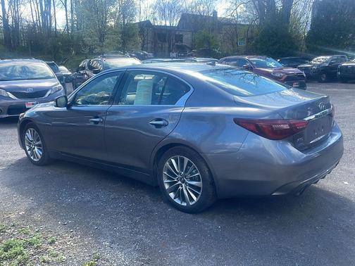 Graphite Shadow 2018 INFINITI Q50 3.0t LUXE