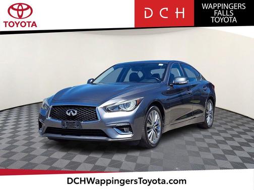 Graphite Shadow 2018 INFINITI Q50 3.0t LUXE