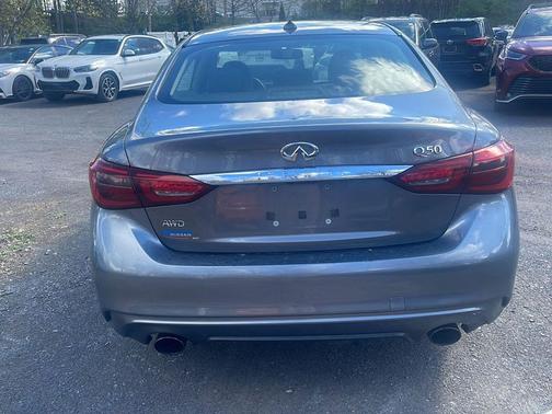 Graphite Shadow 2018 INFINITI Q50 3.0t LUXE