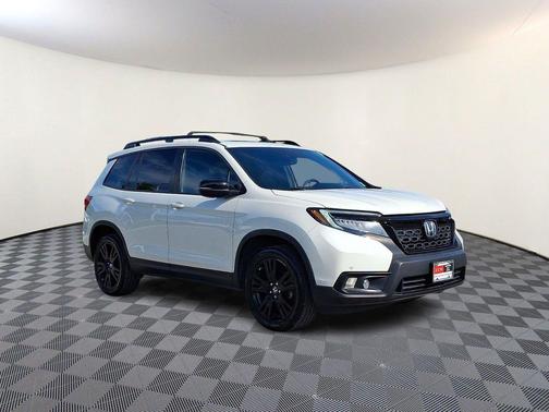 White Diamond Pearl 2019 Honda Passport Touring