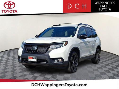 White Diamond Pearl 2019 Honda Passport Touring