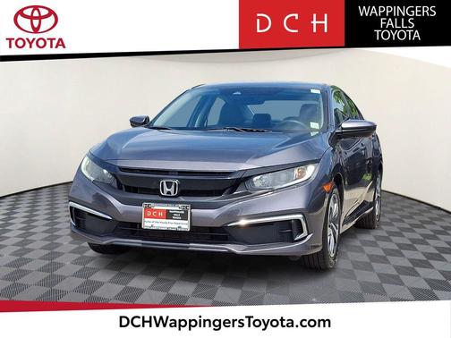 Modern Steel Metallic 2019 Honda Civic LX