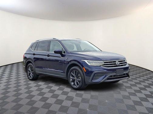 Atlantic Blue Metallic 2022 Volkswagen Tiguan 2.0T SE 4MOTION