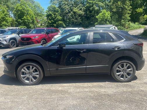 Jet Black Mica 2024 Mazda CX-30 2.5 S Preferred Package