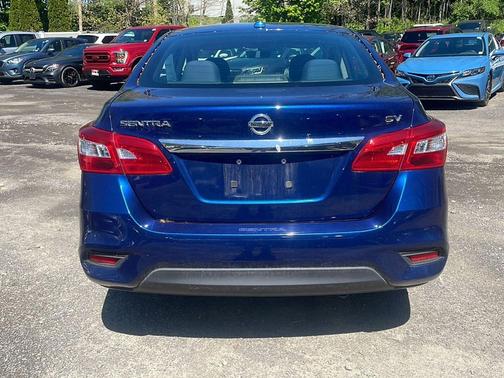 Deep Blue Pearl 2019 Nissan Sentra SV