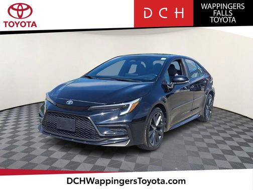 Midnight Black Metallic 2024 Toyota Corolla SE