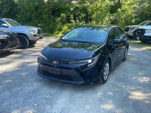 Midnight Black Metallic 2024 Toyota Corolla LE