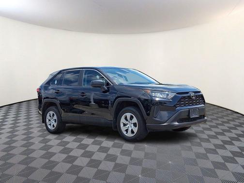 Midnight Black Metallic 2022 Toyota RAV4 LE