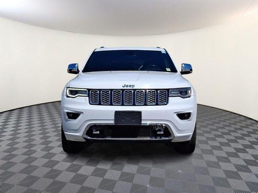 Bright White Clearcoat 2017 Jeep Grand Cherokee Overland