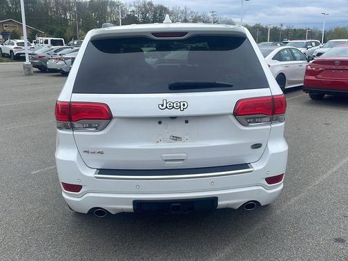 Bright White Clearcoat 2017 Jeep Grand Cherokee Overland
