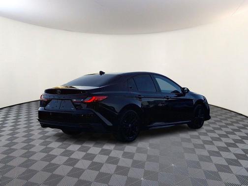 Midnight Black Metallic 2025 Toyota Camry SE