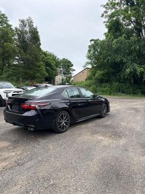 Midnight Black Metallic 2023 Toyota Camry SE