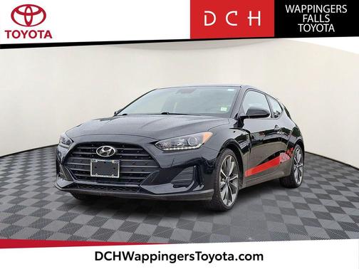 Ultra Black Pearl 2019 Hyundai Veloster 2