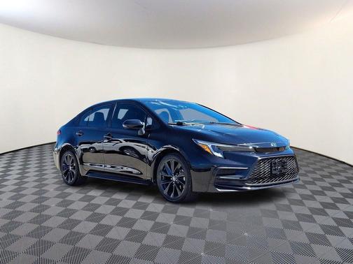 Midnight Black Metallic 2024 Toyota Corolla SE