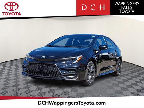 Midnight Black Metallic 2024 Toyota Corolla SE