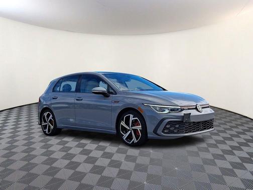 Moonstone Gray 2024 Volkswagen Golf GTI 2.0T SE DSG