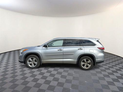 Silver Sky Metallic 2015 Toyota Highlander Hybrid Limited