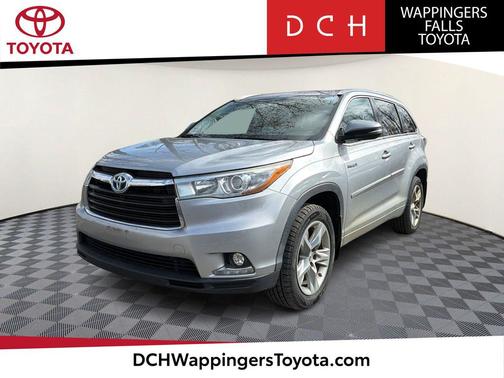 Silver Sky Metallic 2015 Toyota Highlander Hybrid Limited
