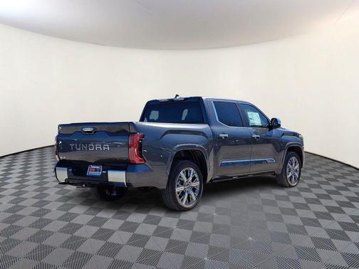 Magnetic Gray Metallic 2025 Toyota Tundra Hybrid Capstone