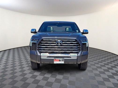 Magnetic Gray Metallic 2025 Toyota Tundra Hybrid Capstone