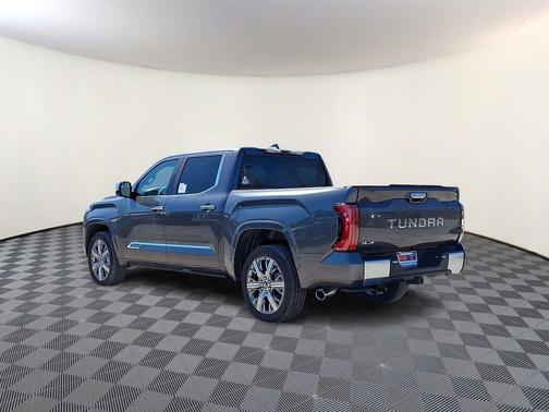 Magnetic Gray Metallic 2025 Toyota Tundra Hybrid Capstone