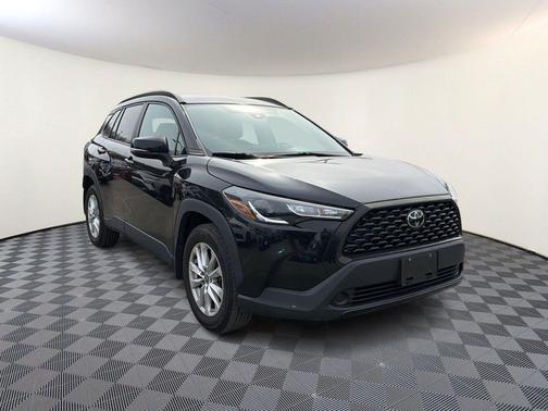 Jet Black 2022 Toyota Corolla Cross LE