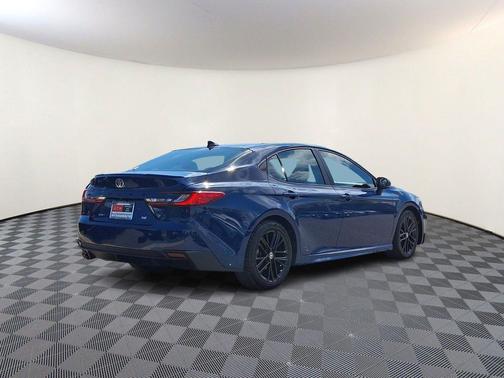 Blue 2025 Toyota Camry SE
